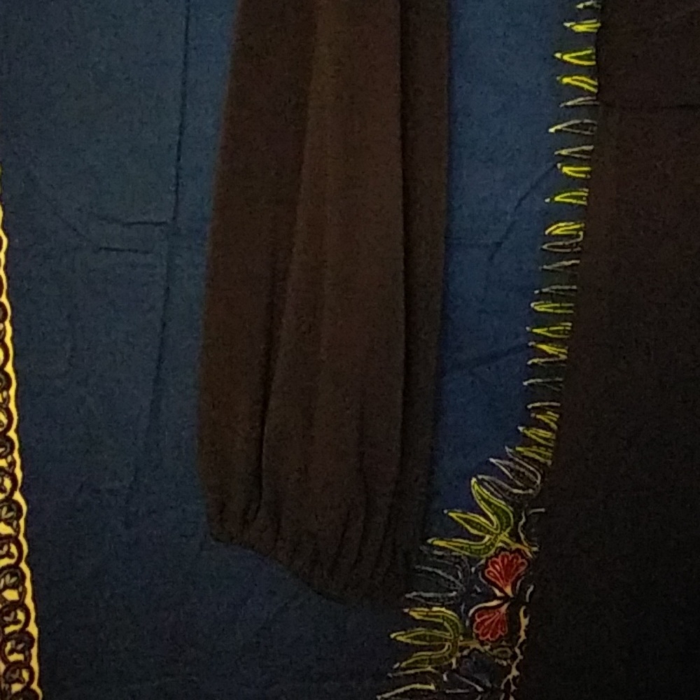 Navy soft durable spandex three-quarters